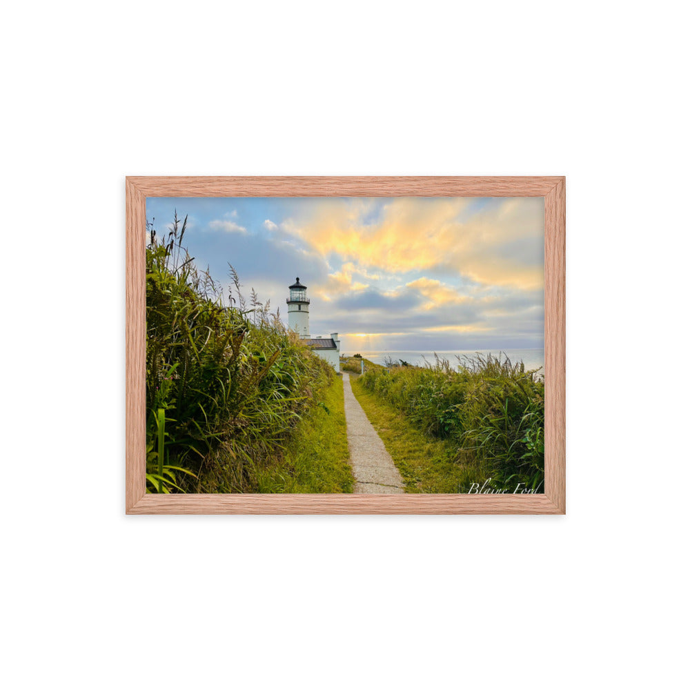 Framed Poster - North Head Lighthouse (3/3)