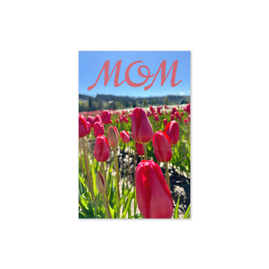 Card - Pink Tulips (Mom addition)