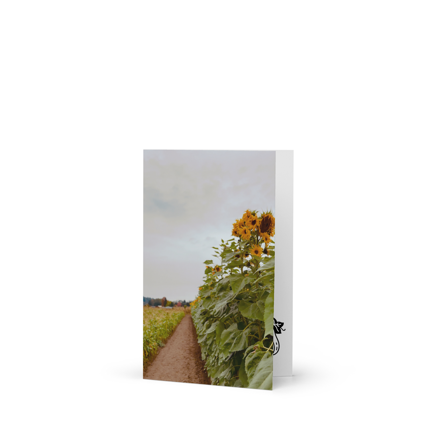 Card - Autumn's Greeting Sunflowers