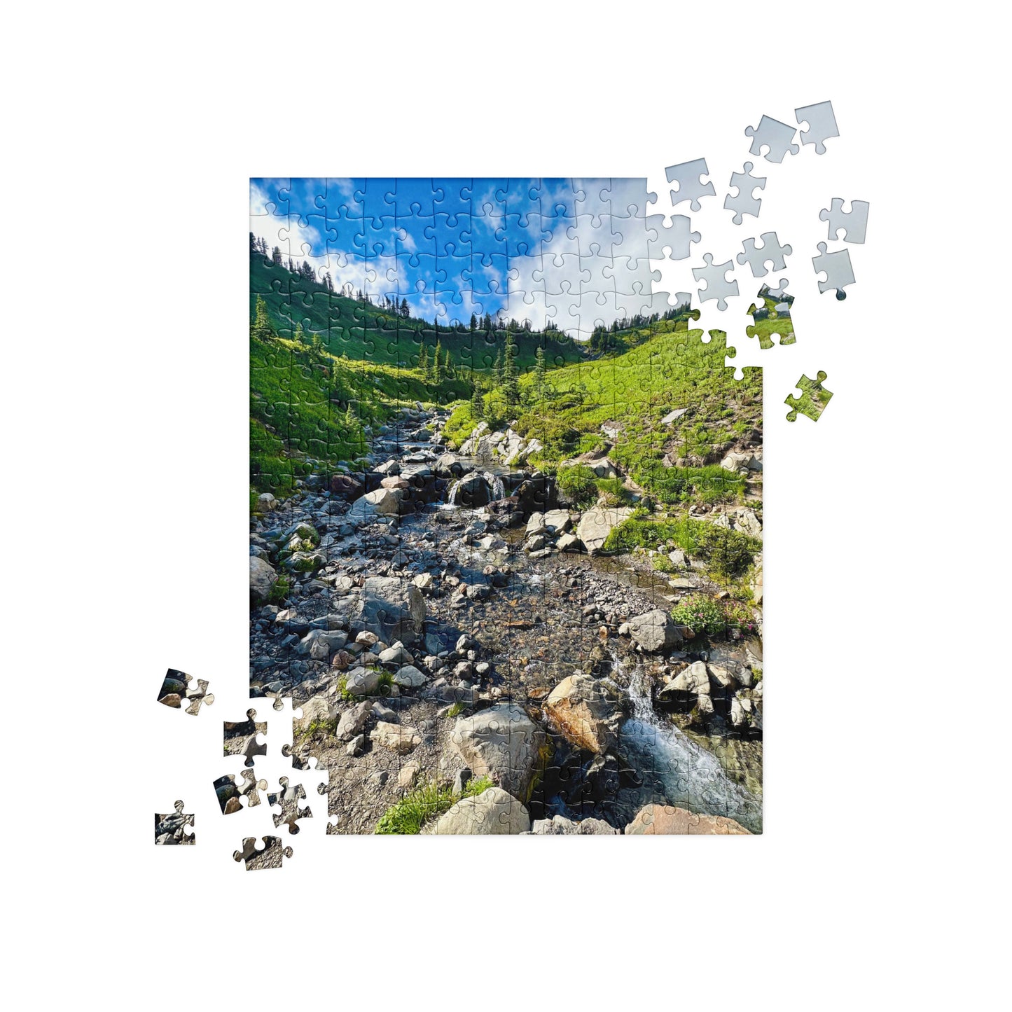 Jigsaw Puzzle - Glacier Waters