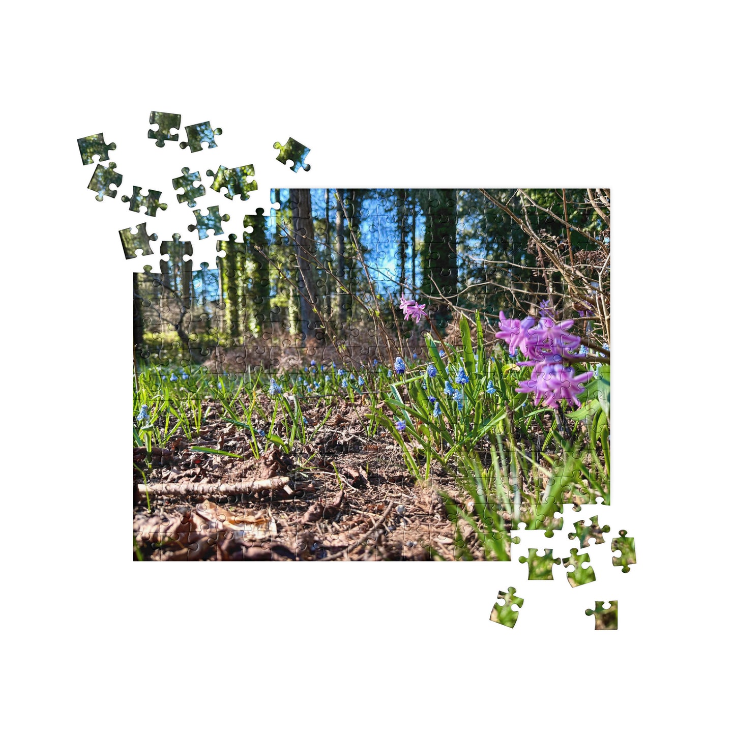 Jigsaw Puzzle - Woodland Blooms