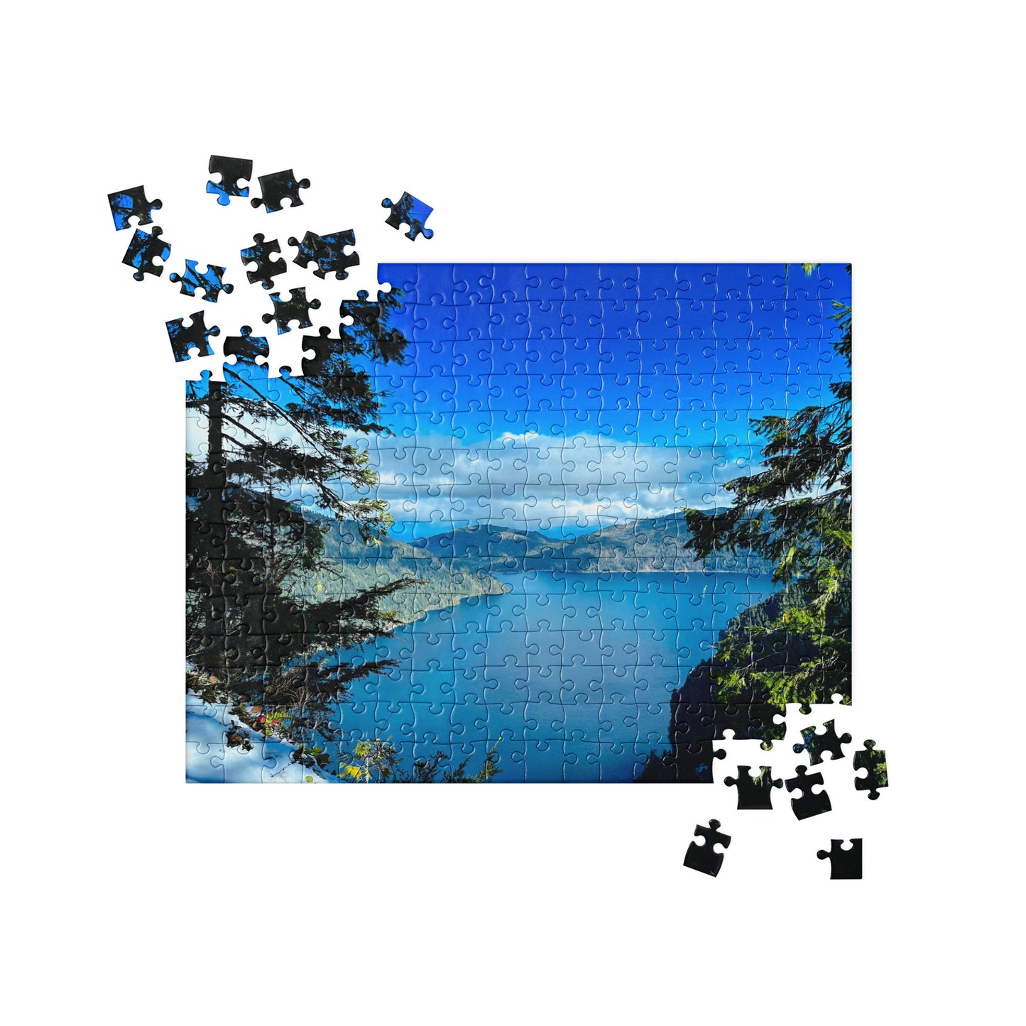 Jigsaw Puzzle - Lake Crescent